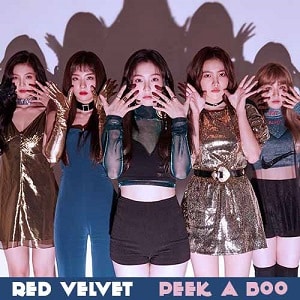 Red velvet peek a boo