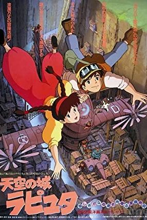 دانلود انیمه Castle in the Sky 1986 - قلعه‌ای در آسمان (1986)