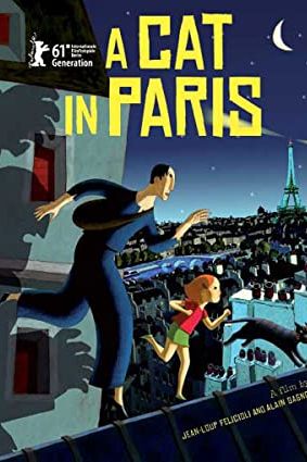 دانلود انیمیشن A Cat in Paris 2010